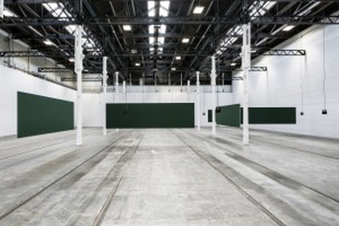 Installation view: Florian Hecker, Synopsis, Tramway Glasgow, 6 May - 30 July 2017 Photography © Keith Hunter