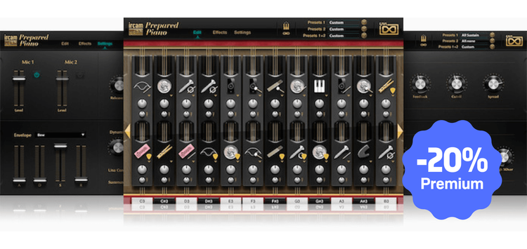 IRCAM Prepared piano